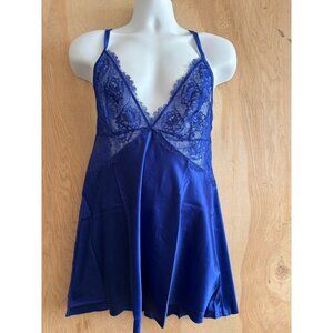 City Chic Fox & Royal Plus Size Lingerie Lot Pink and Blue Chemise Sz 14 NEW